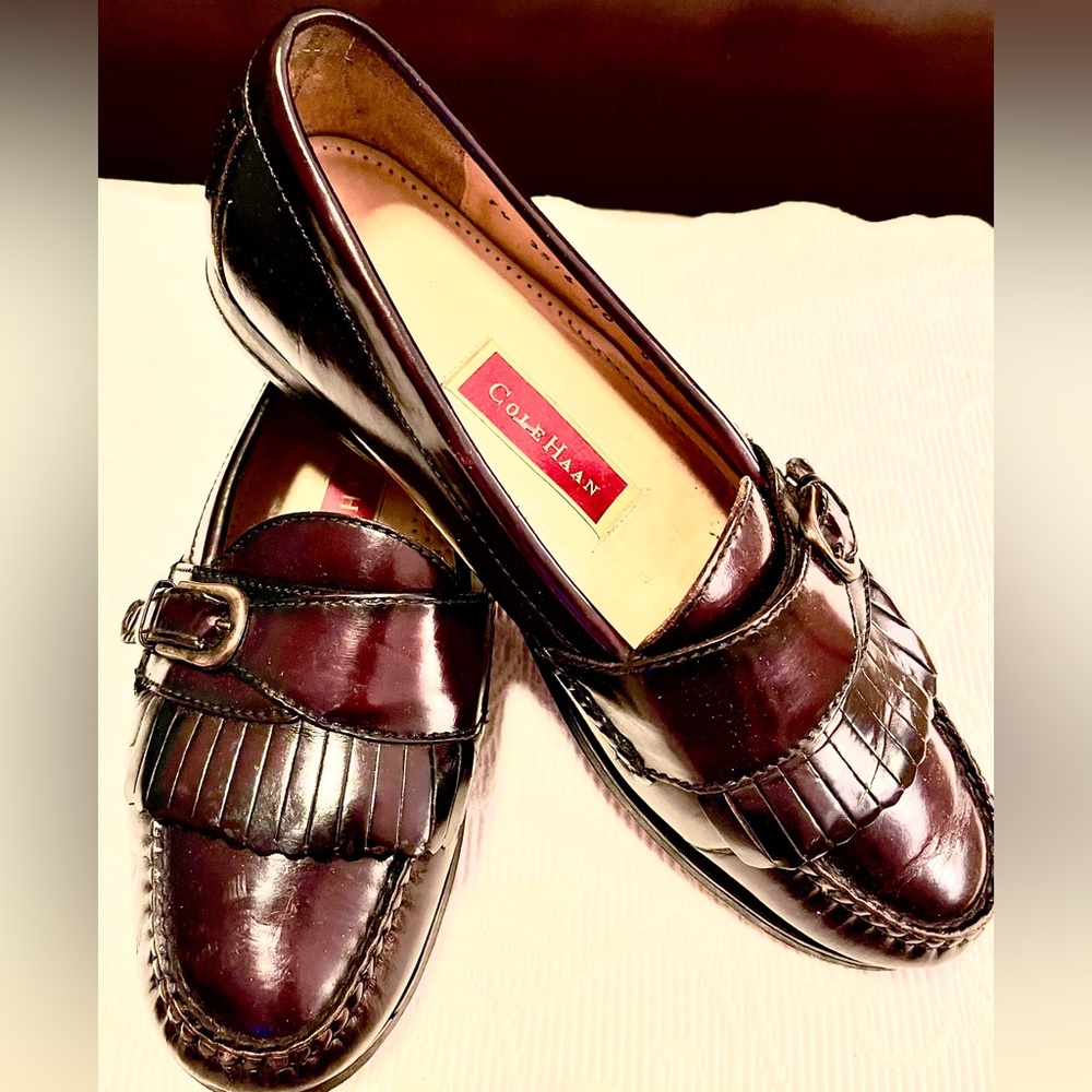 Vintage Cole Haan City Tassel Oxford Loafer